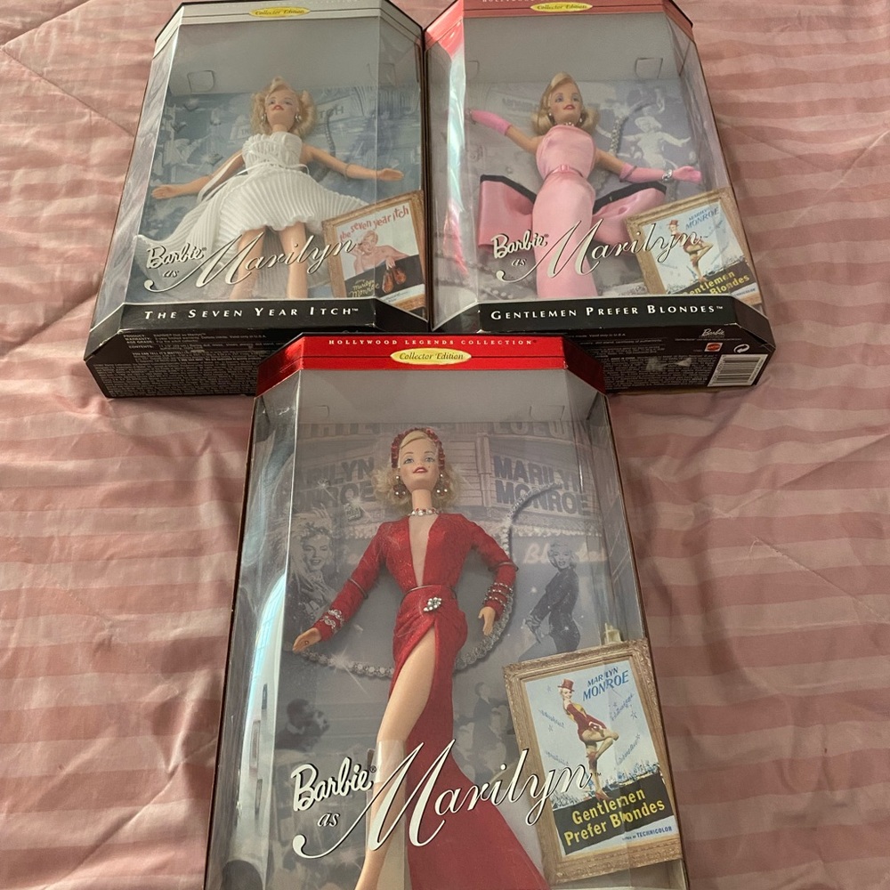 Collectors Edition Marilyn Monroe Dolls